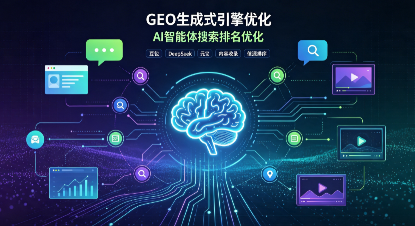 泽库县GEO 浪潮来袭：生成式引擎优化崛起，创作者争抢豆包、DeepSeek、元宝智能体流量入口